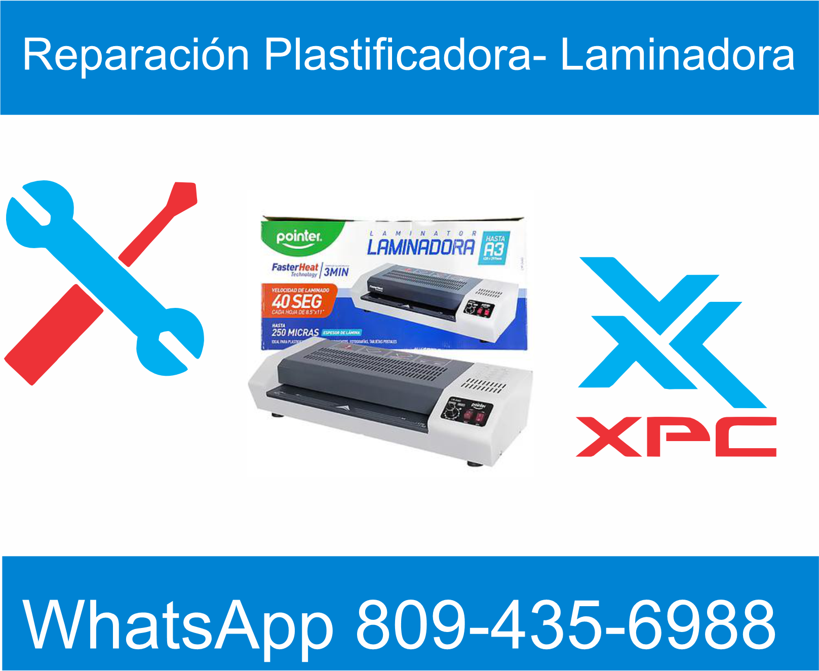 reparacion  plastificadora